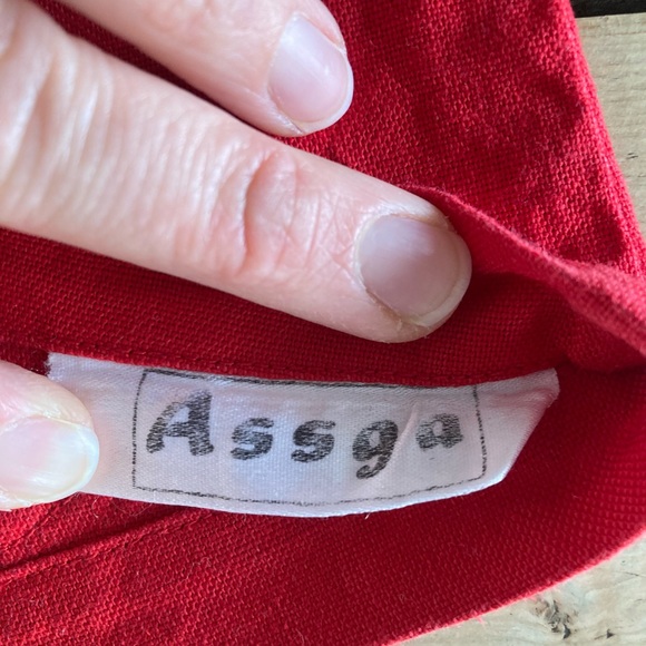 Cutie little girl top, Cotton bohemian embroderie red blouse 2T - Picture 8 of 9